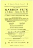 Cromhall Church Garden Fete flyer, 1977