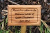 Jubilee tree plaque